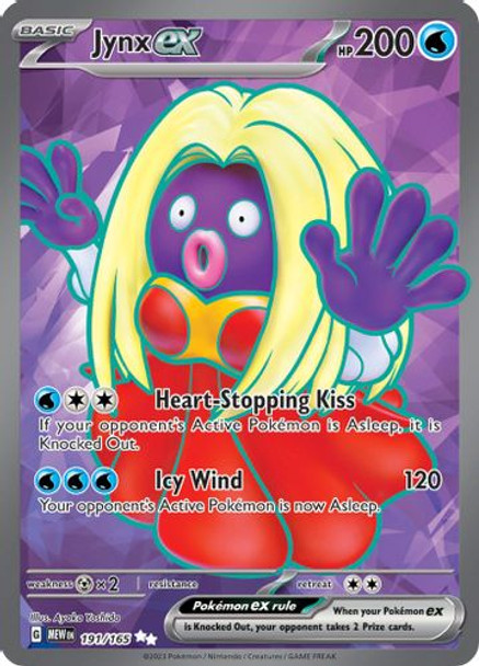 [SV03a][MEW-191/165](SRR) Jynx ex (Holo)
