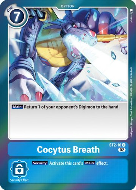 [ST02-16U] Cocytus Breath (RB01 Reprint) (Foil)