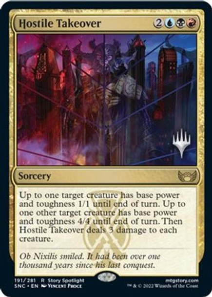 Planeswalker Stamped - Hostile Takeover-191R