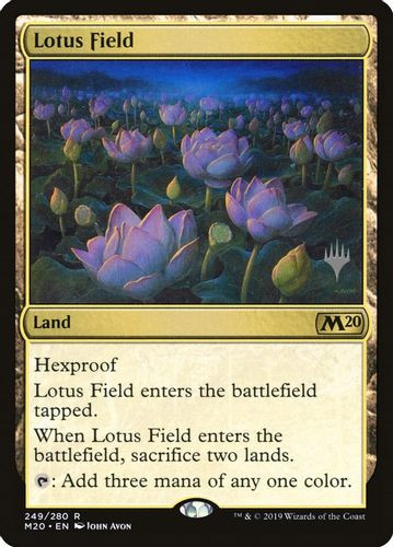 Planeswalker Stamped - Lotus Field-249R