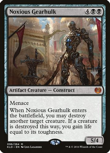 Planeswalker Stamped - Noxious Gearhulk-096M