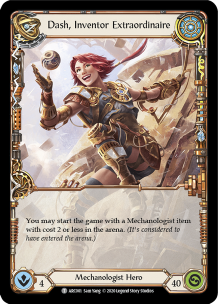 FAB02 ARC-001/076T Dash, Inventor Extraordinaire // Viserai (Unl ed)