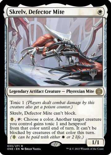 Planeswalker Stamped - Skrelv, Defector Mite-033R (Foil)