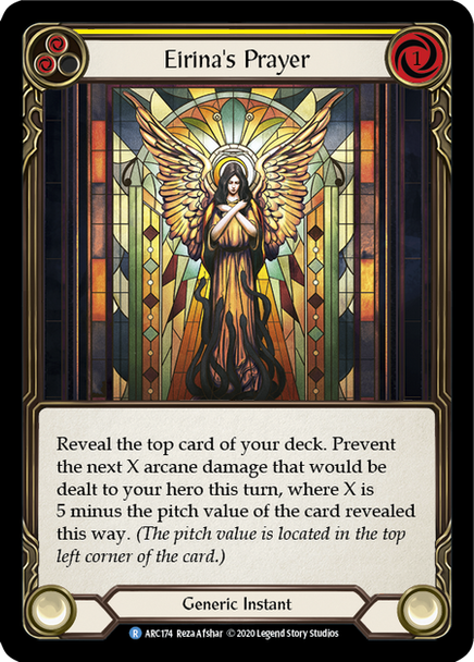 FAB02 ARC-174R Eirina's Prayer (Yellow) (Unl ed)