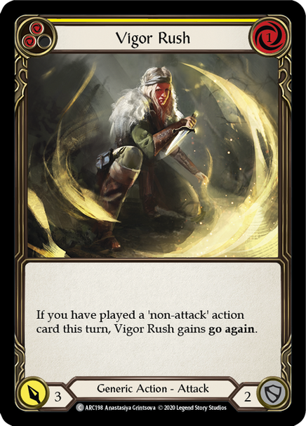 FAB02 ARC-198C Vigor Rush (Yellow) (Unl ed)