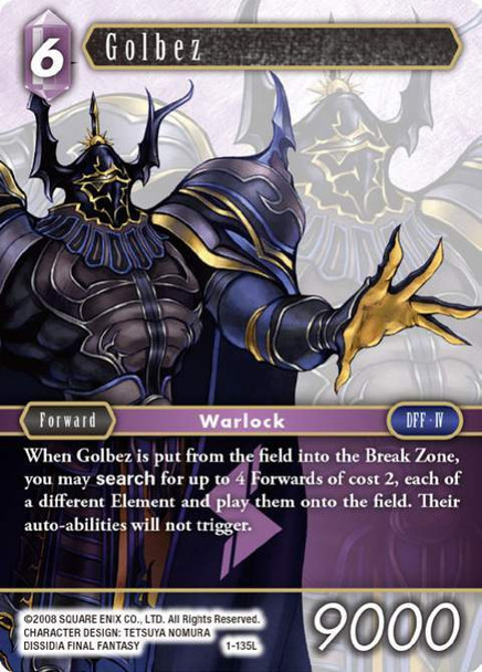 FF01-135L Golbez Foil