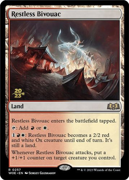 Prerelease Stamped - Restless Bivouac-257R (Foil)