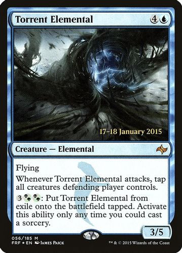 Prerelease Stamped - Torrent Elemental-056P (Foil)