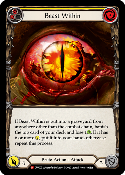 FAB03 CRU-007M Beast Within (1st ed)