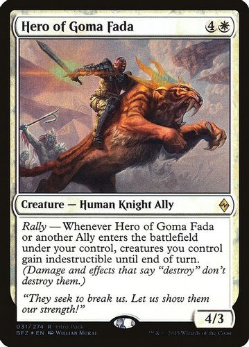 Unique and Miscellaneous Promos - Hero of Goma Fada-031R (Foil)
