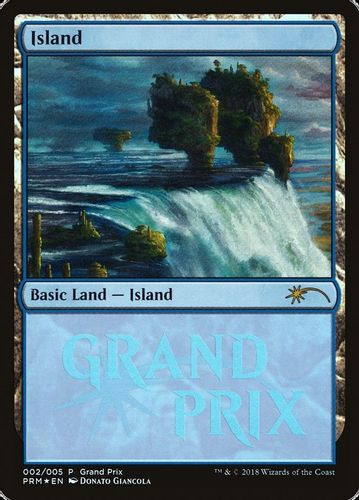 Grand Prix Promos - Island-002P (Foil)