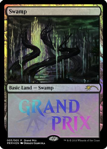 Grand Prix Promos - Swamp-003P (Foil)