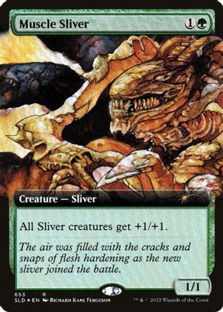 SLD-0653R Muscle Sliver (Extended Art) (Foil)