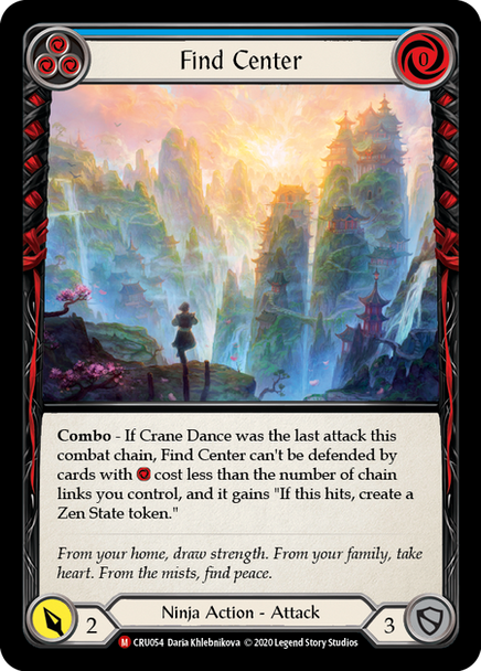 FAB03 CRU-054M Find Center Rainbow Foil (1st ed)