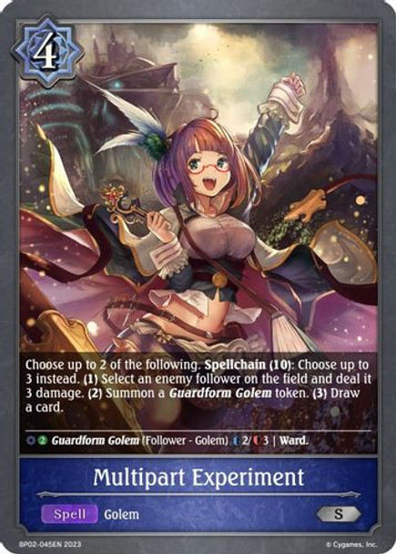 [BP02-045EN](S) Multipart Experiment