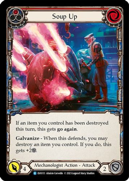 FAB11 1st EVO-111R Soup Up (Red)