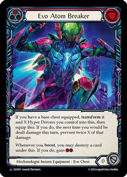 FAB11 1st EVO-031MV Evo Atom Breaker (Marvel) (Cold Foil)