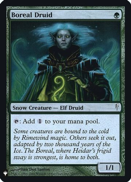 The List - Boreal Druid-105C (Foil)