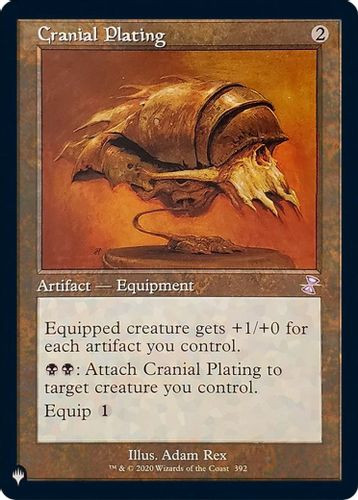 The List - Cranial Plating-392C