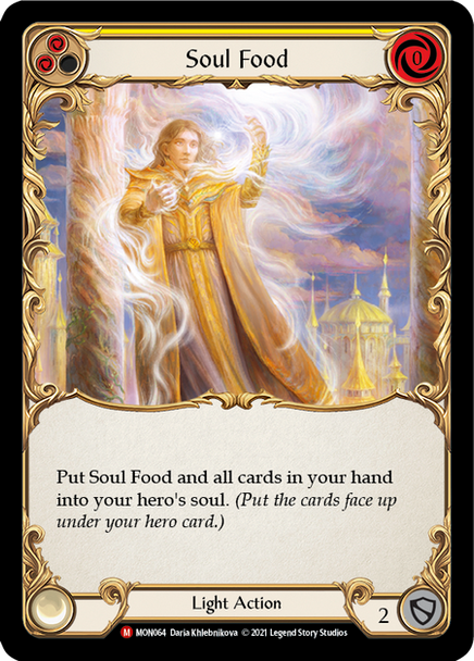 FAB04 MON-064M Soul Food (yellow) (1st ed)