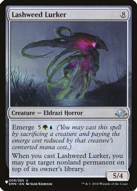 The List - Lashweed Lurker-009U