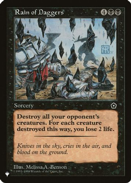 The List - Rain of Daggers-085R