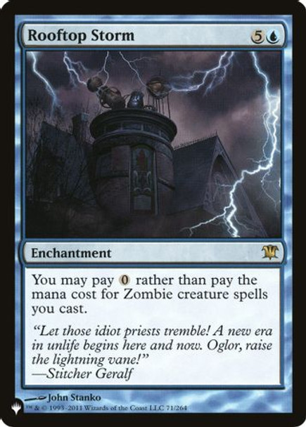 The List - Rooftop Storm-071R