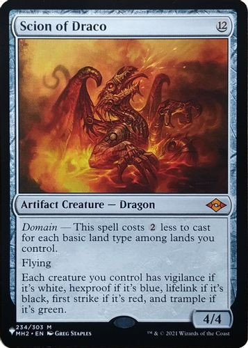 The List - Scion of Draco-431M