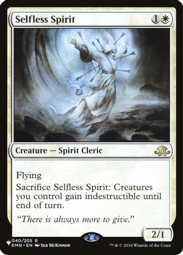 The List - Selfless Spirit-040R