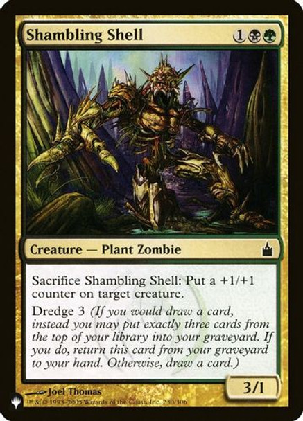 The List - Shambling Shell-230C