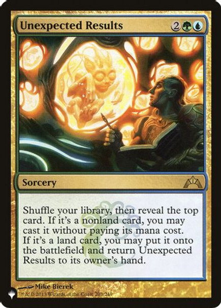 The List - Unexpected Results-203R