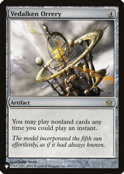 The List - Vedalken Orrery-163R