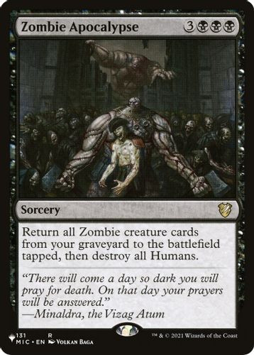 The List - Zombie Apocalypse-131R