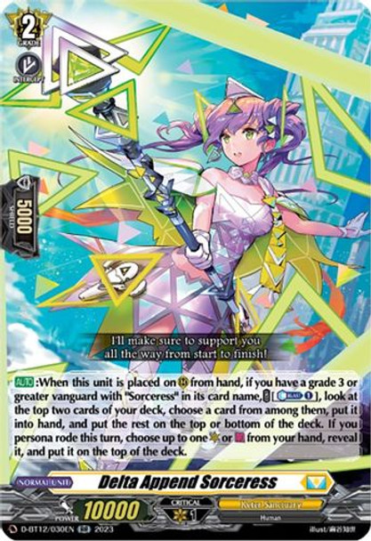 D-BT12/030EN RR Delta Append Sorceress