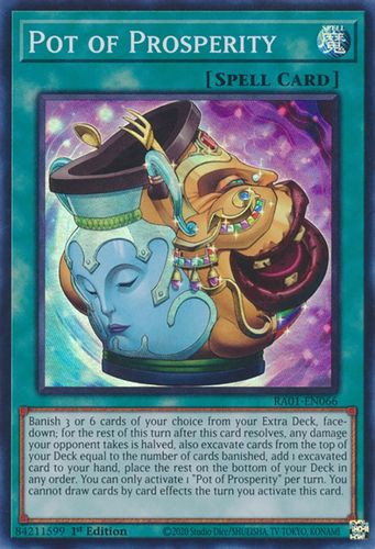 RA01-EN066 Pot of Prosperity (Prismatic Collector’s Rare) <1st>