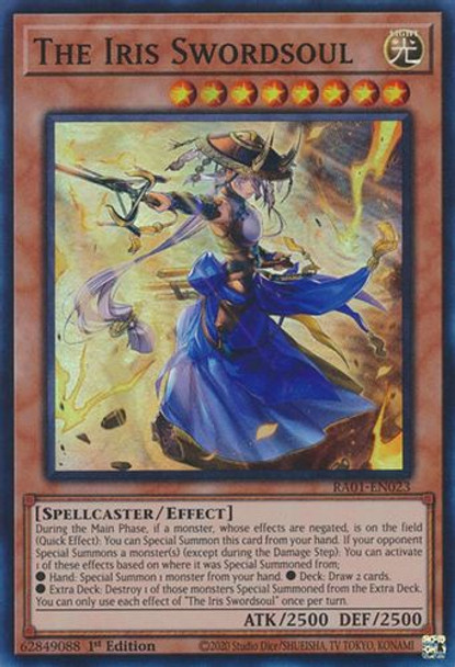 RA01-EN023 The Iris Swordsoul (Platinum Secret Rare) <1st>