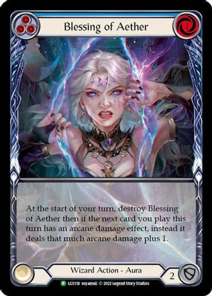 FAB- 1st LGS118P Blessing of Aether (Blue) (Rainbow Foil)