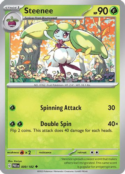 [SV04][PAR-009/182](UC) Steenee (Reverse Holo)