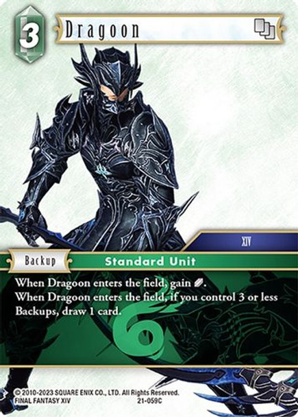 FF21-059C Dragoon (Foil)
