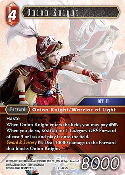 FF21-125S Onion Knight (Foil)