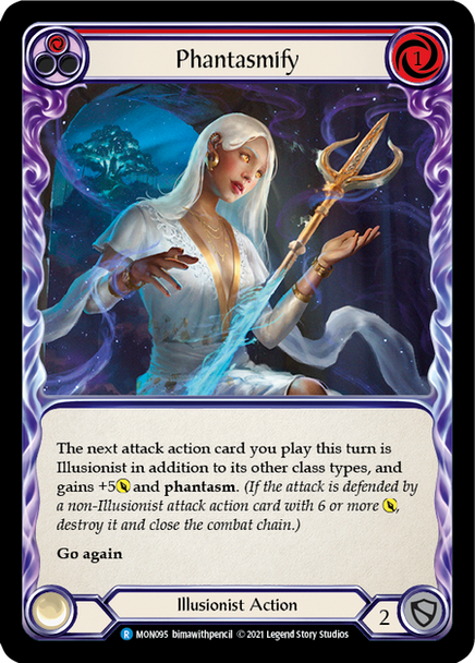 FAB04 MON-095R Phantasmify (red) Rainbow Foil (1st ed)