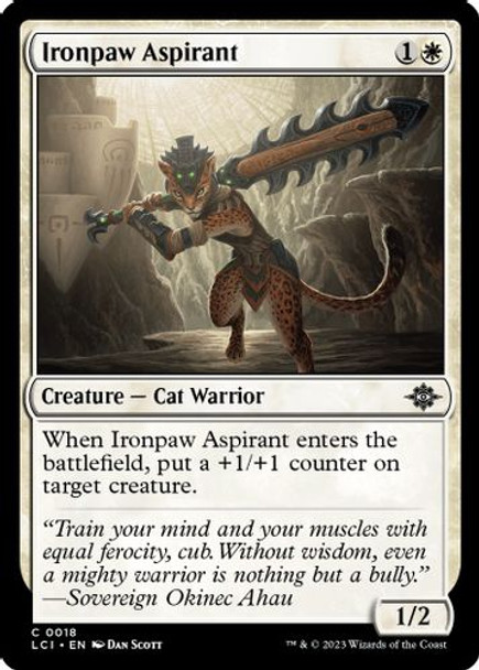 LCI-0018C Ironpaw Aspirant (Foil)