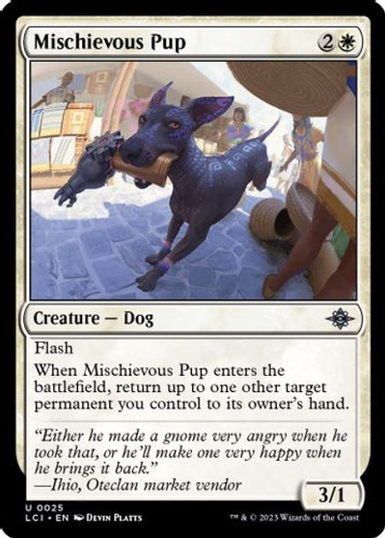 LCI-0025U Mischievous Pup (Foil)