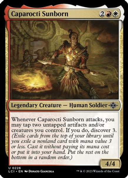 LCI-0226U Caparocti Sunborn (Foil)