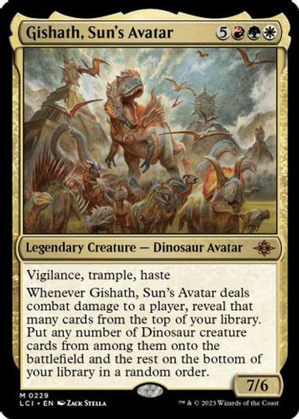 LCI-0229M Gishath, Sun's Avatar