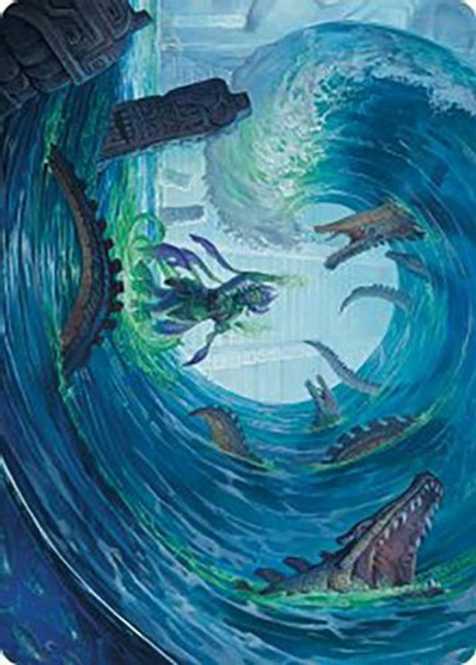 LCIART-0076 Wave Goodbye Art Card