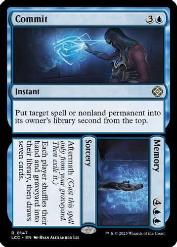 LCC-0147R Commit // Memory