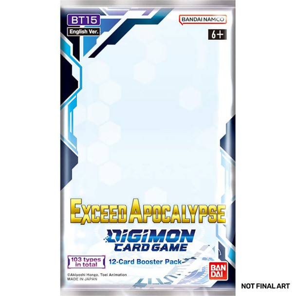 Digimon BT-15 Exceed Apocalypse Booster Pack
