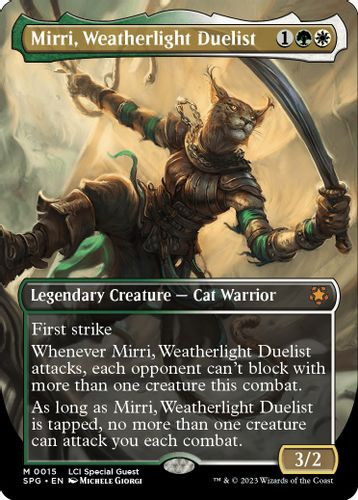 SPG-0015M Mirri, Weatherlight Duelist (Borderless) (Foil)