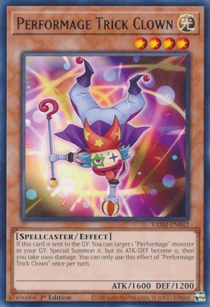 VASM-EN042 Performage Trick Clown (Rare) <1st>